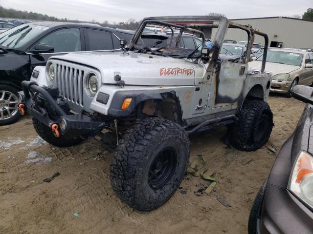 1J4FA49S76P709229 - 2006 JEEP WRANGLER / SPORT SILVER photo 1