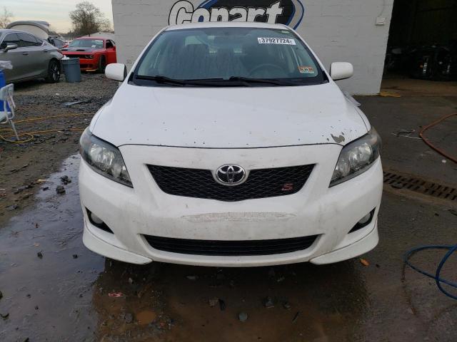 1NXBU4EE5AZ365871 - 2010 TOYOTA COROLLA BASE WHITE photo 5