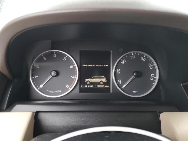 SALSF2D40DA759711 - 2013 LAND ROVER RANGE ROVE HSE BLACK photo 9