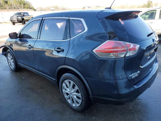 JN8AT2MT4GW005371 - 2016 NISSAN ROGUE S BLUE photo 2