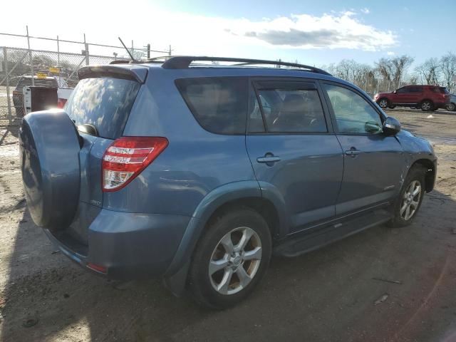 JTMDK4DV5AD015368 - 2010 TOYOTA RAV4 LIMITED BLUE photo 3