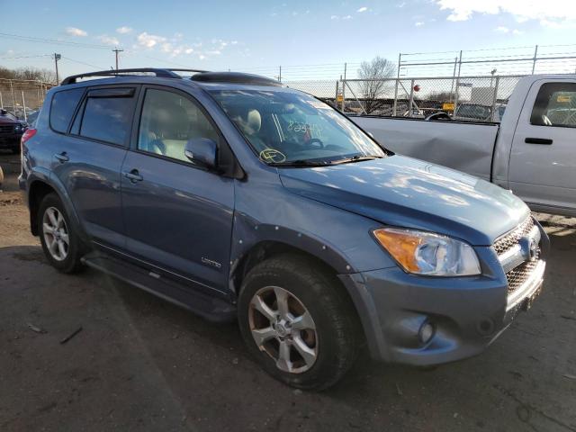 JTMDK4DV5AD015368 - 2010 TOYOTA RAV4 LIMITED BLUE photo 4