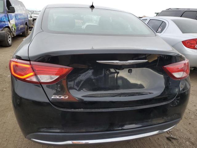 1C3CCCAB8GN182196 - 2016 CHRYSLER 200 LIMITED BLACK photo 6