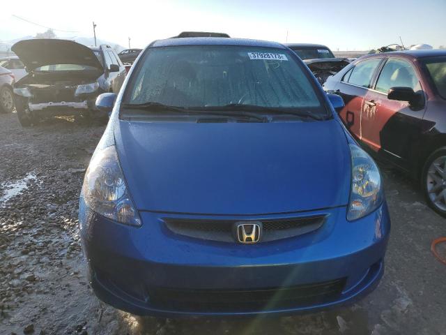 JHMGD38498S035341 - 2008 HONDA FIT BLUE photo 5