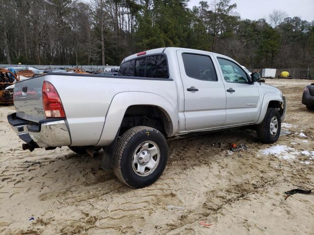 3TMJU62N88M067152 - 2008 TOYOTA TACOMA DOUBLE CAB PRERUNNER SILVER photo 3