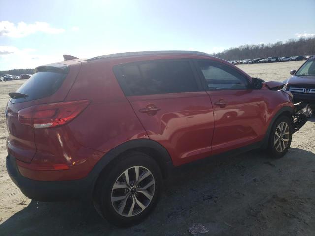 KNDPB3AC3F7763522 - 2015 KIA SPORTAGE LX RED photo 3