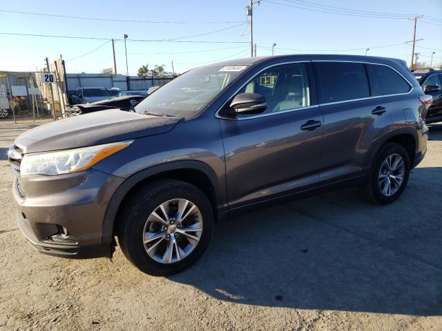 2015 TOYOTA HIGHLANDER LE, 