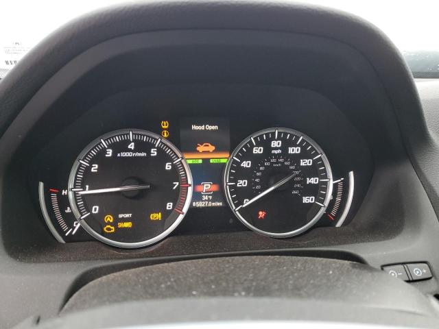 19UUB3F72GA002890 - 2016 ACURA TLX ADVANCE ლურჯი ფოტო 9