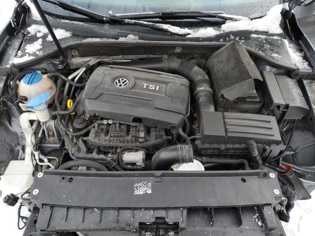 1VWBT7A34EC030297 - 2014 VOLKSWAGEN PASSAT SE GRAY photo 11