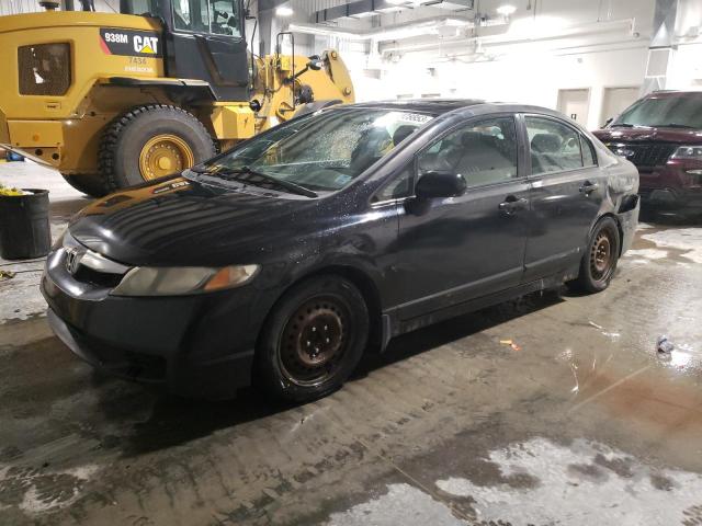 2HGFA16659H030873 - 2009 HONDA CIVIC LX-S أسود صورة 1