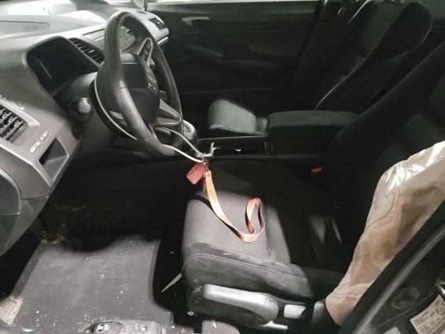 2HGFA16659H030873 - 2009 HONDA CIVIC LX-S أسود صورة 7