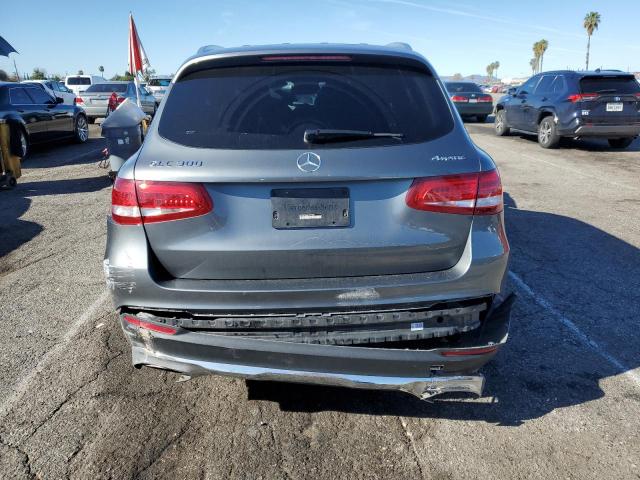 WDC0G4KB8HF256522 - 2017 MERCEDES-BENZ GLC 300 4MATIC GRAY photo 6