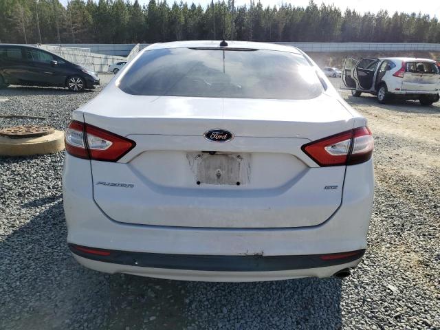 3FA6P0H78GR175359 - 2016 FORD FUSION SE WHITE photo 6