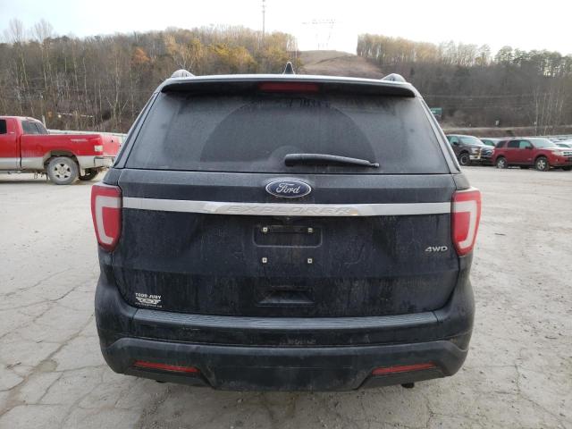 1FM5K8B88JGC53198 - 2018 FORD EXPLORER BLACK photo 6