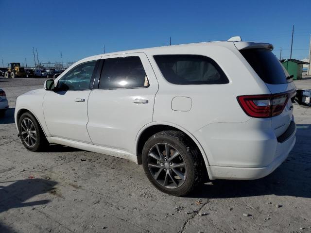 1C4RDHDG5JC289734 - 2018 DODGE DURANGO GT WHITE photo 2