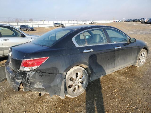 1HGCP36888A802598 - 2008 HONDA ACCORD EXL BLACK photo 3