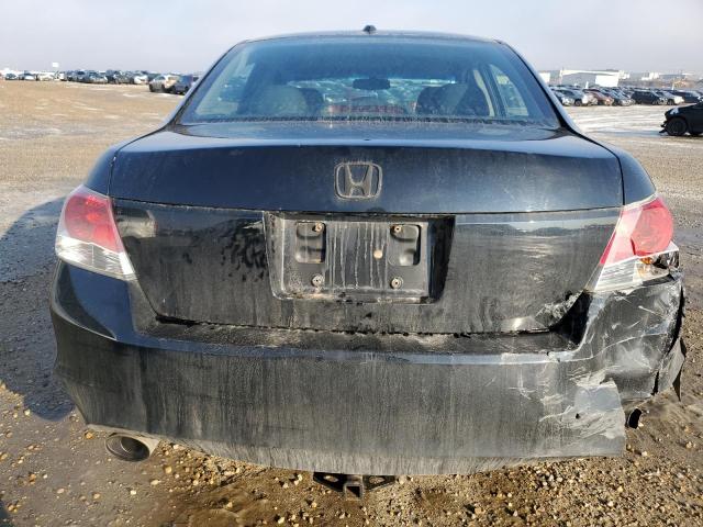 1HGCP36888A802598 - 2008 HONDA ACCORD EXL BLACK photo 6