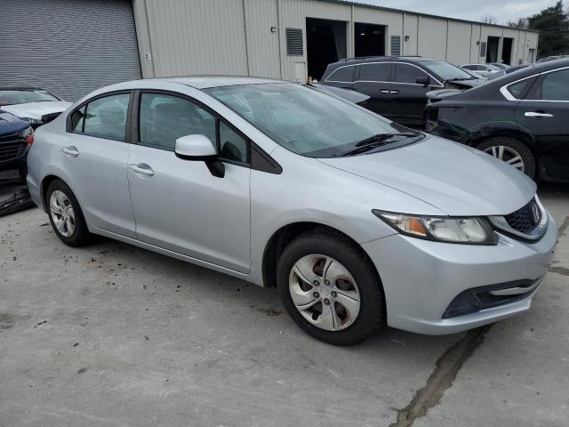 2HGFB2F58DH561164 - 2013 HONDA CIVIC LX SILVER photo 4