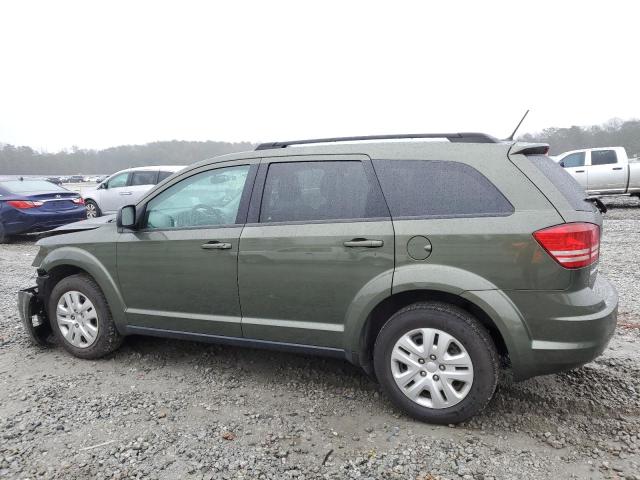 3C4PDCAB8JT241474 - 2018 DODGE JOURNEY SE GREEN photo 2