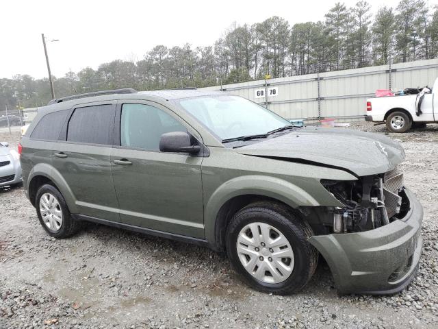 3C4PDCAB8JT241474 - 2018 DODGE JOURNEY SE GREEN photo 4