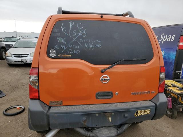 5N1ED28Y53C641210 - 2003 NISSAN XTERRA XE ORANGE photo 6