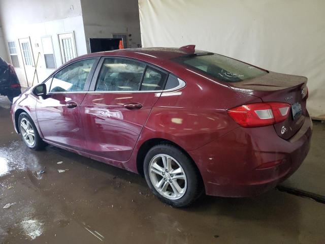 1G1BE5SMXG7258544 - 2016 CHEVROLET CRUZE LT RED photo 2