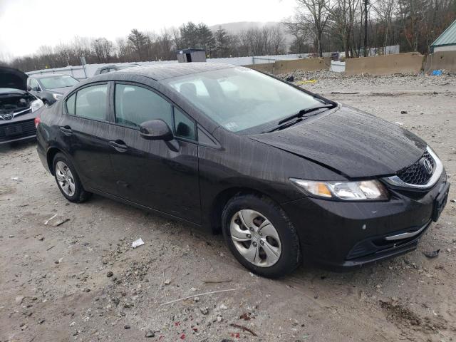 2HGFB2F54DH582867 - 2013 HONDA CIVIC LX BLACK photo 4