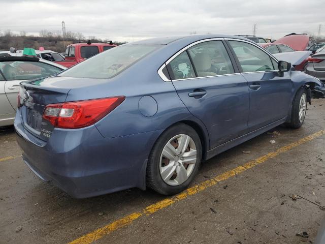 4S3BNAA63F3017157 - 2015 SUBARU LEGACY 2.5 BLUE photo 3