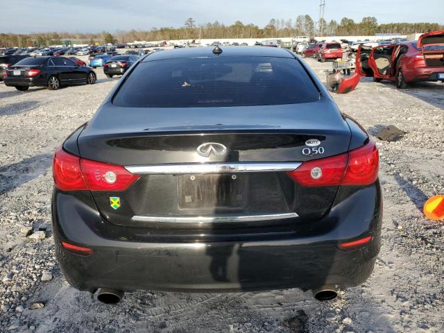 JN1BV7AP2EM675222 - 2014 INFINITI Q50 BASE BLACK photo 6