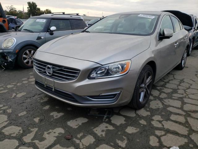 YV1612FS4E1287561 - 2014 VOLVO S60 T5 SILVER photo 1