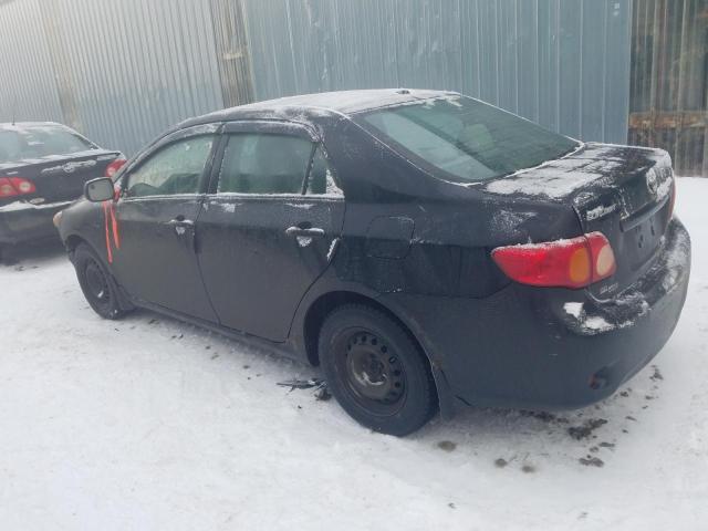 2T1BU4EEXAC489331 - 2010 TOYOTA COROLLA BASE BLACK photo 2