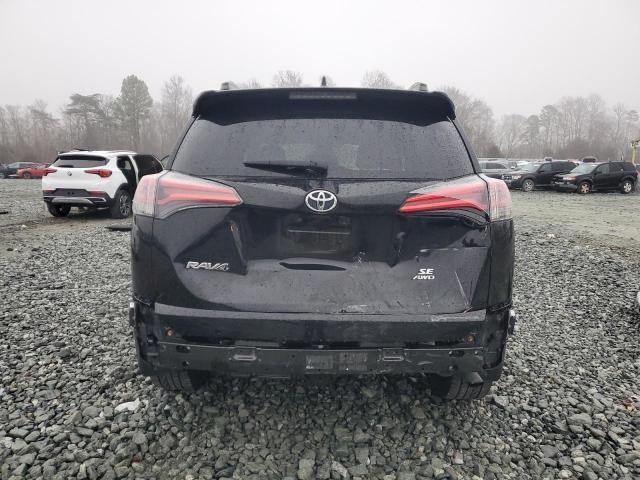 2T3JFREV3HW575194 - 2017 TOYOTA RAV4 SE BLACK photo 6