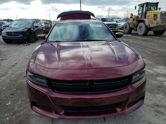 2C3CDXBG1KH655002 - 2019 DODGE CHARGER SXT BURGUNDY photo 5