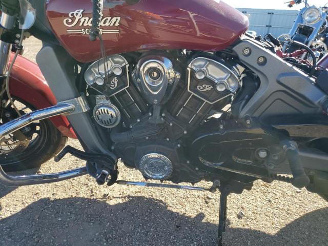 56KMSA000F3101378 - 2015 INDIAN MOTORCYCLE CO. SCOUT ABS RED photo 7