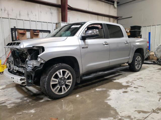 5TFAY5F18LX935692 - 2020 TOYOTA TUNDRA CREWMAX 1794 SILVER photo 1