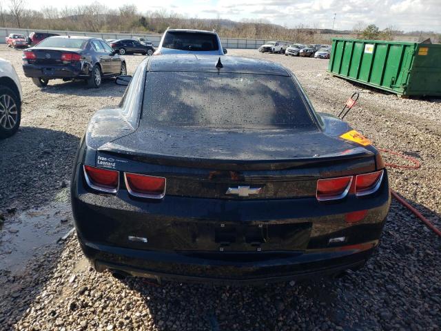 2G1FE1E38C9171005 - 2012 CHEVROLET CAMARO LS BLACK photo 6