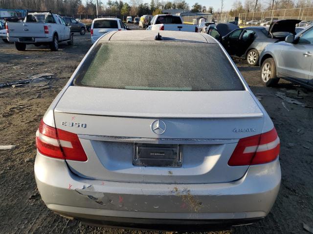 WDDHF8HB4BA352040 - 2011 MERCEDES-BENZ E 350 4MATIC SILVER photo 6