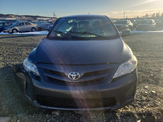 2T1BU4EE6CC823907 - 2012 TOYOTA COROLLA BASE CHARCOAL photo 5