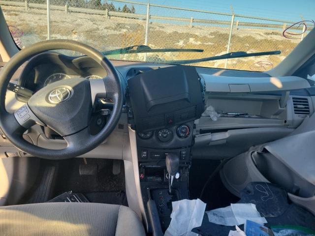 2T1BU4EE6CC823907 - 2012 TOYOTA COROLLA BASE CHARCOAL photo 8