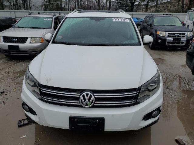 WVGAV7AX7GW567500 - 2016 VOLKSWAGEN TIGUAN S WHITE photo 5