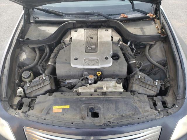 JNKBV61E78M226787 - 2008 INFINITI G35 GRAY photo 11