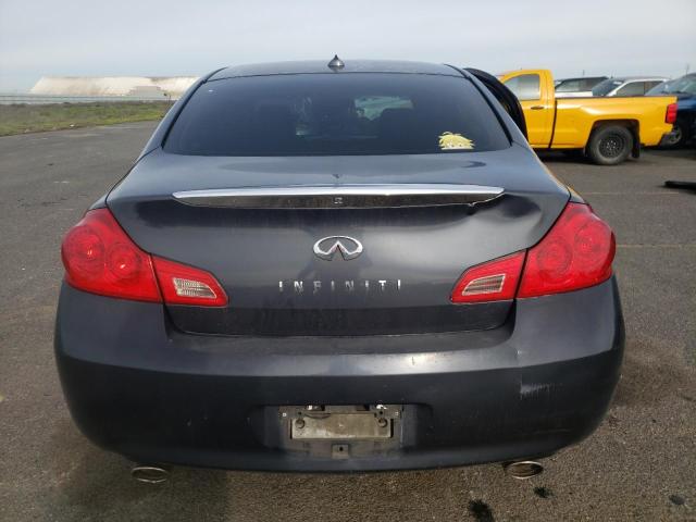 JNKBV61E78M226787 - 2008 INFINITI G35 GRAY photo 6