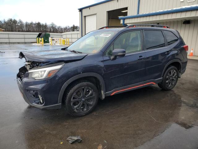 JF2SKAJCXKH420372 - 2019 SUBARU FORESTER SPORT BLUE photo 1