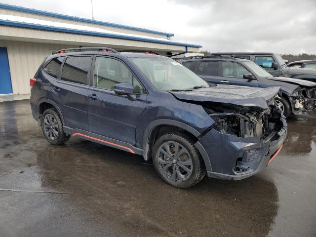 JF2SKAJCXKH420372 - 2019 SUBARU FORESTER SPORT BLUE photo 4