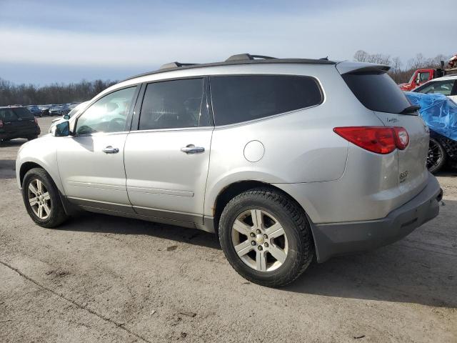 1GNKVGED6CJ319892 - 2012 CHEVROLET TRAVERSE LT SILVER photo 2