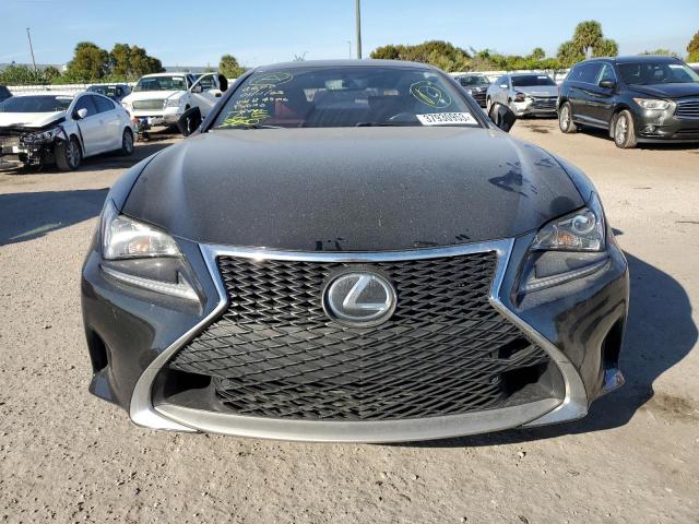 JTHHA5BC6G5004506 - 2016 LEXUS RC 200T BLACK photo 5