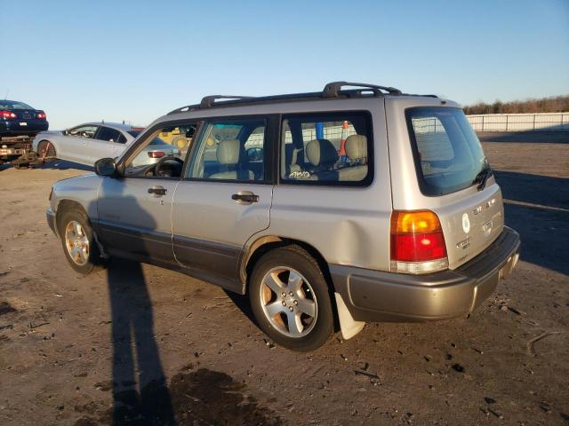 JF1SF6554XH741056 - 1999 SUBARU FORESTER S TAN photo 2