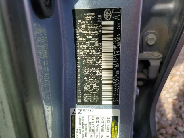 2T1KR32E96C617274 - 2006 TOYOTA MATRIX XR SILVER photo 13