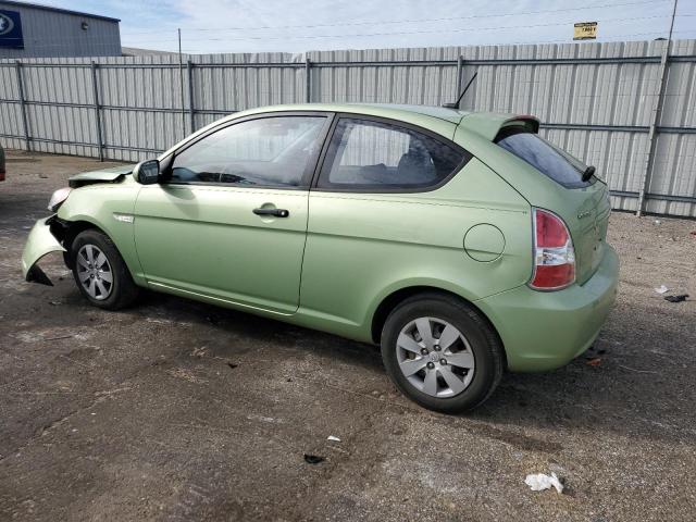 KMHCM3AC9AU161478 - 2010 HYUNDAI ACCENT BLUE GREEN photo 2