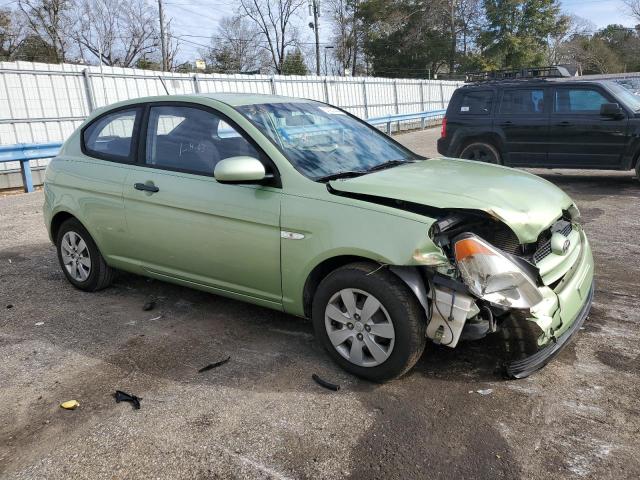 KMHCM3AC9AU161478 - 2010 HYUNDAI ACCENT BLUE GREEN photo 4